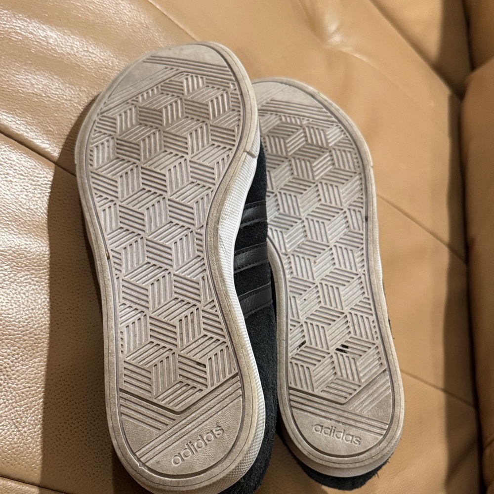 Adidas Black Suede Casual Sneakers - Picture 5 of 7